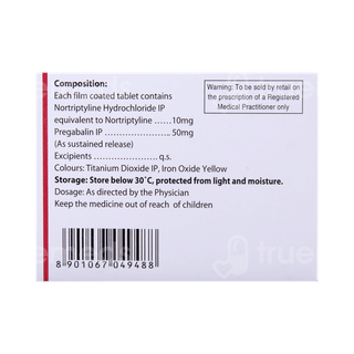 Nortryptomer P Sr 50 Tablet 10
